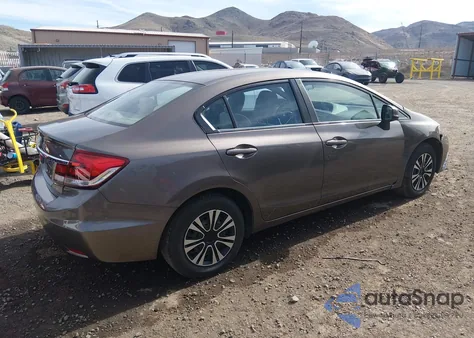 2013 Honda Civic Lx from USA, damaged, VIN 2HGFB2F54DH577166